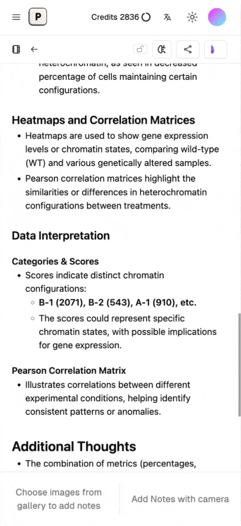 AI Note Taker - Note generator from images, docs, audio | Pixno