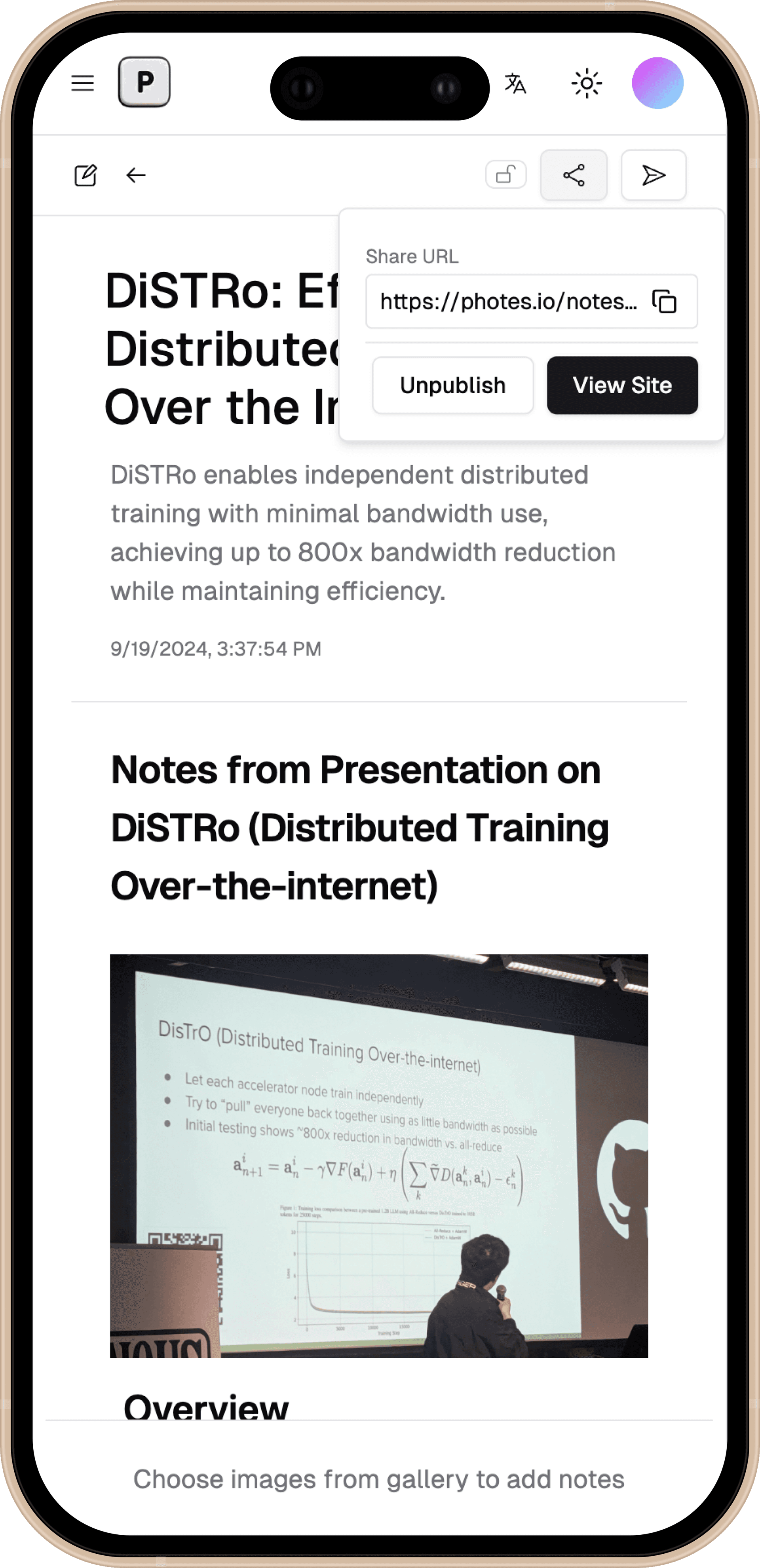 AI Note Taker - Note generator from images, docs, audio | Pixno